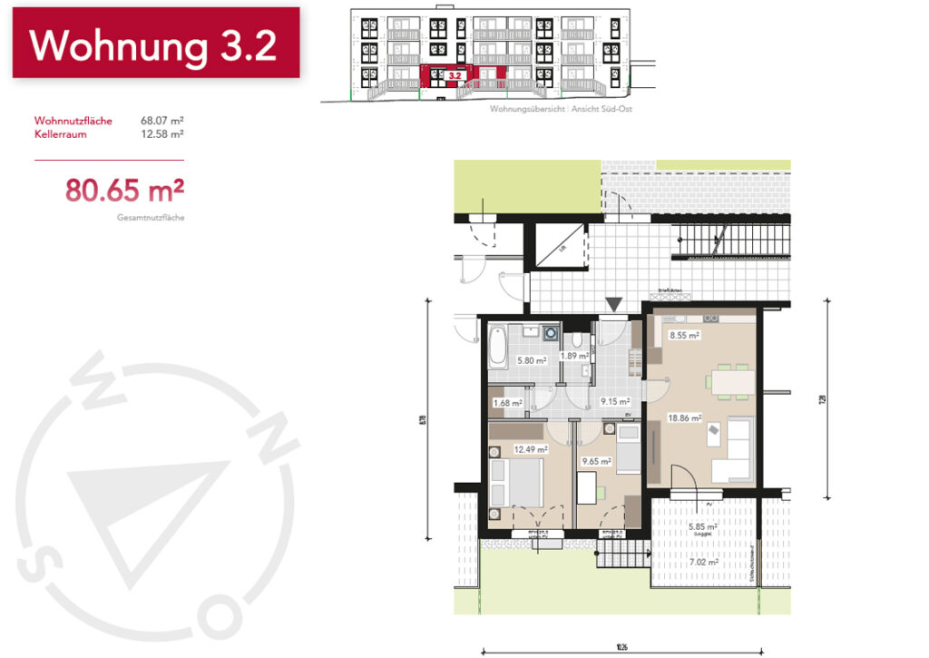 Wohnung 3.2