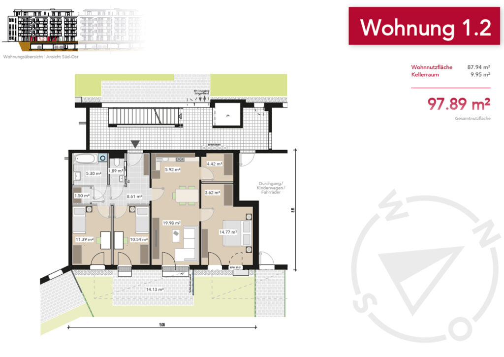 Wohnung 1.2