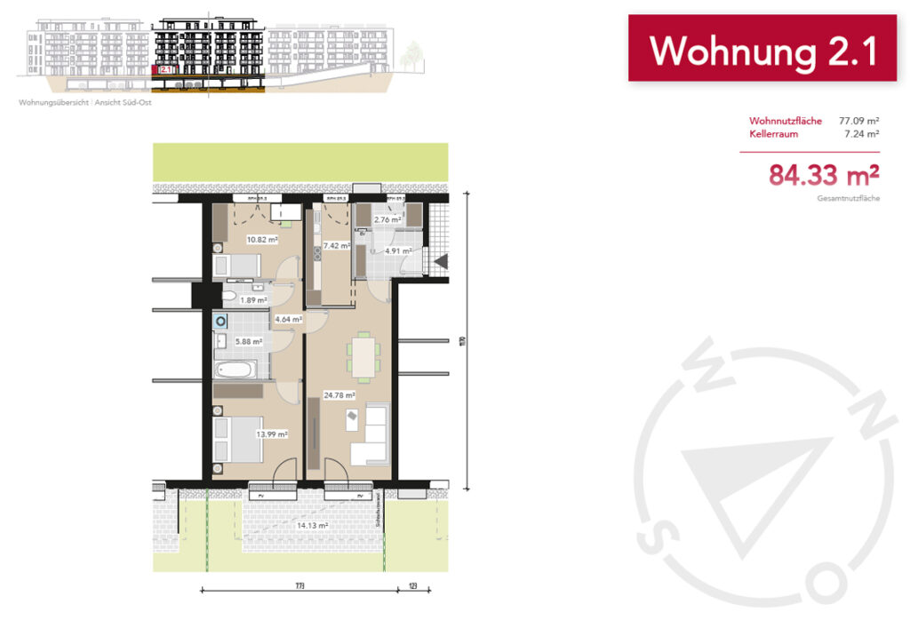 Wohnung 2.1