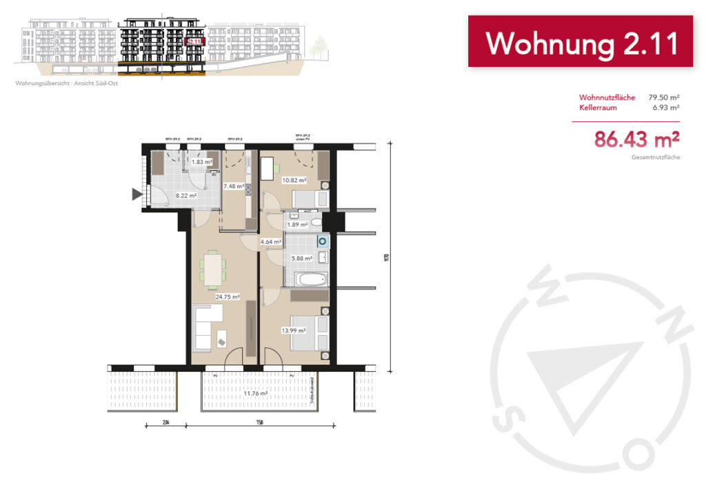 Wohnung 2.11