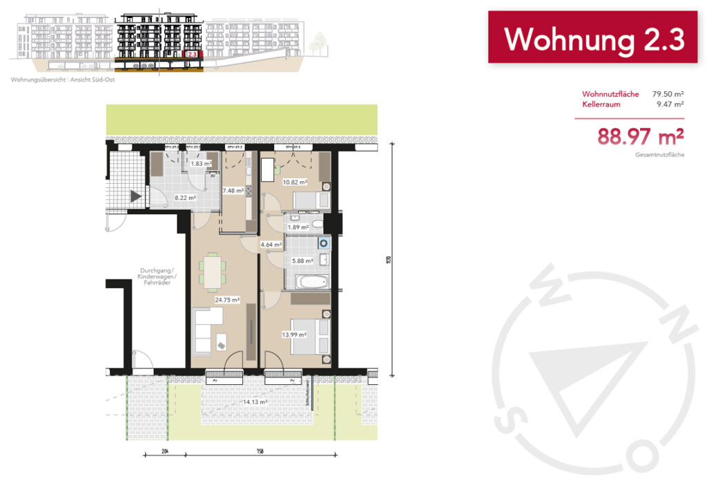 Wohnung 2.3