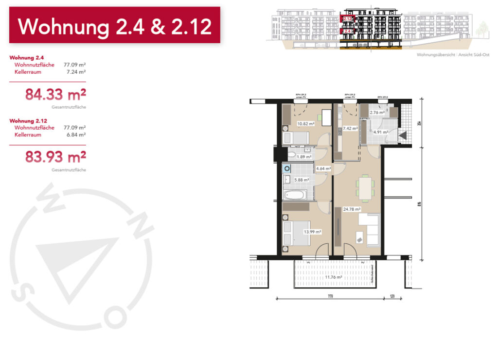 Wohnung 2.4