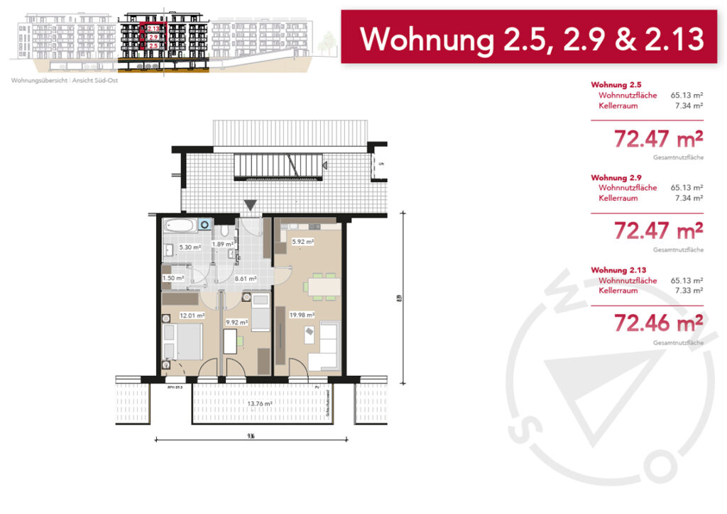 Wohnung 2.5