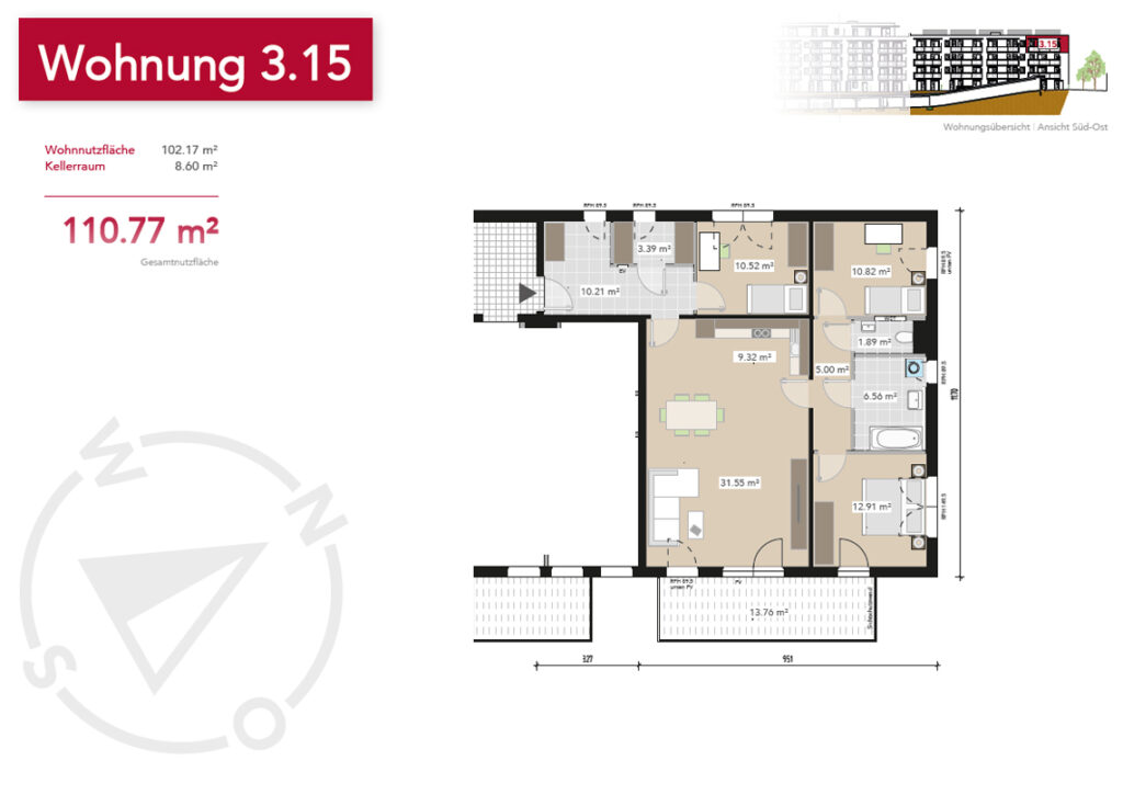 Wohnung 3.15