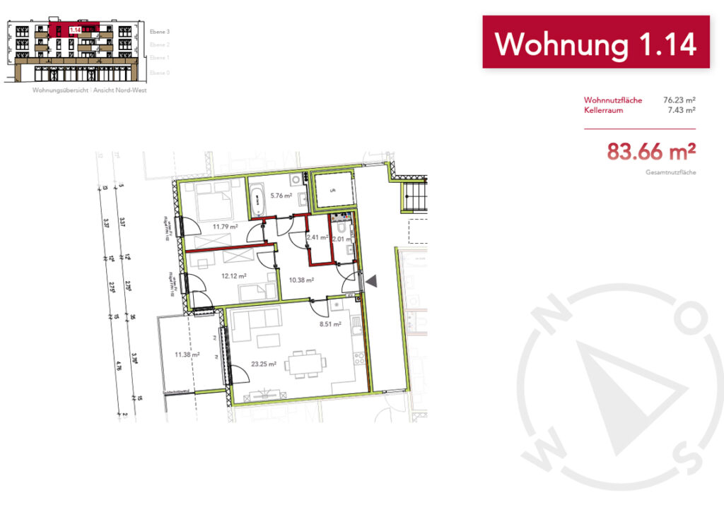 Wohnung 1.14