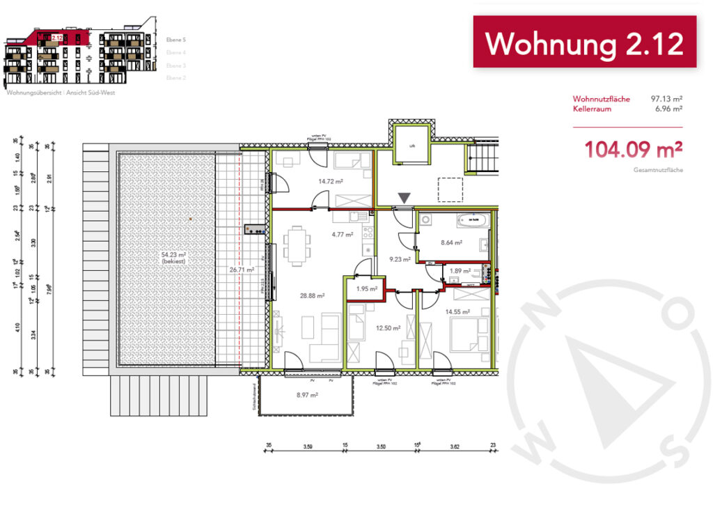 Wohnung 2.12