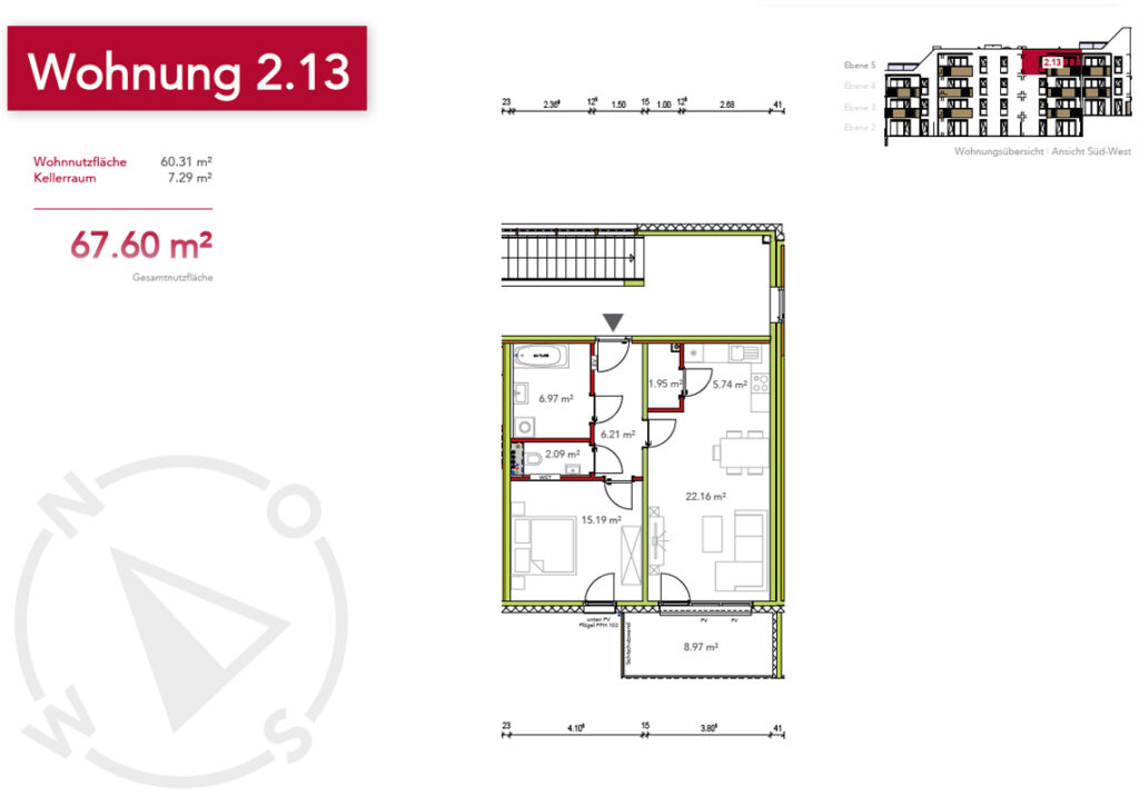 Wohnung 2.13
