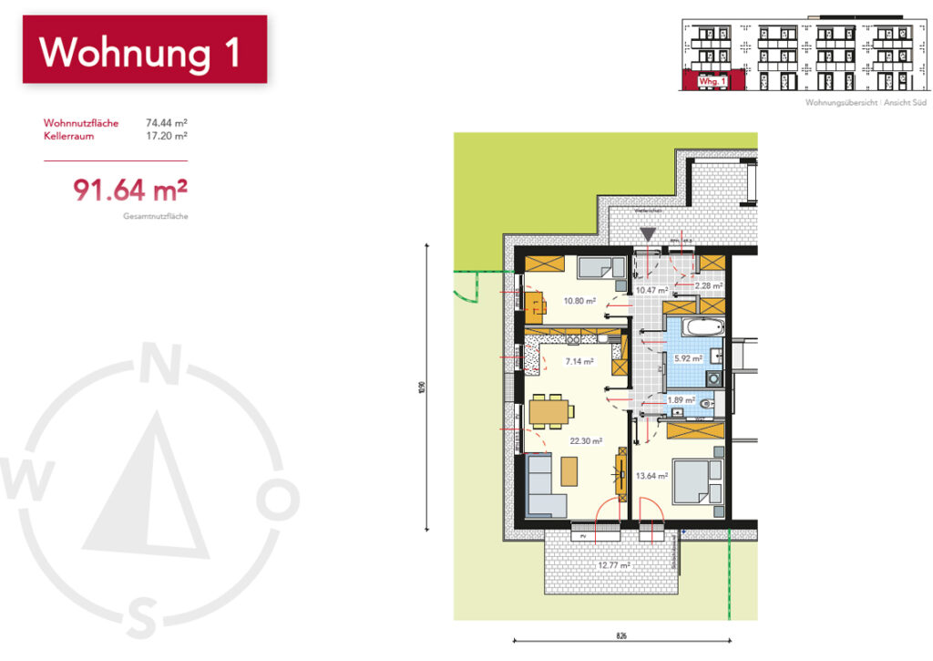 Wohnung 1
