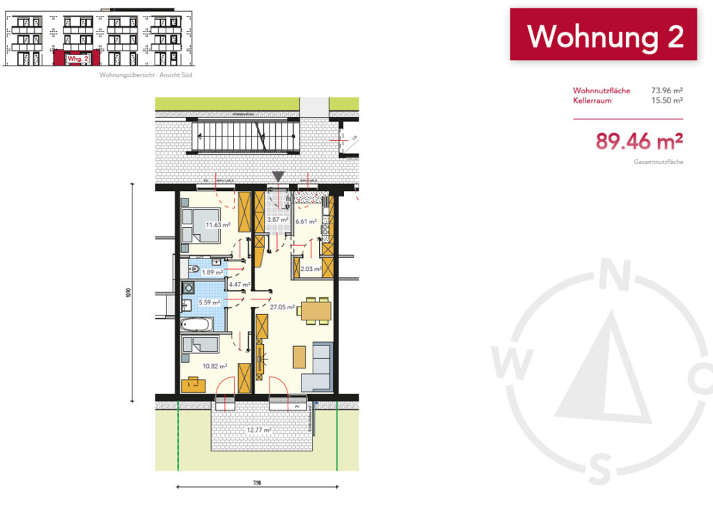 Wohnung 2