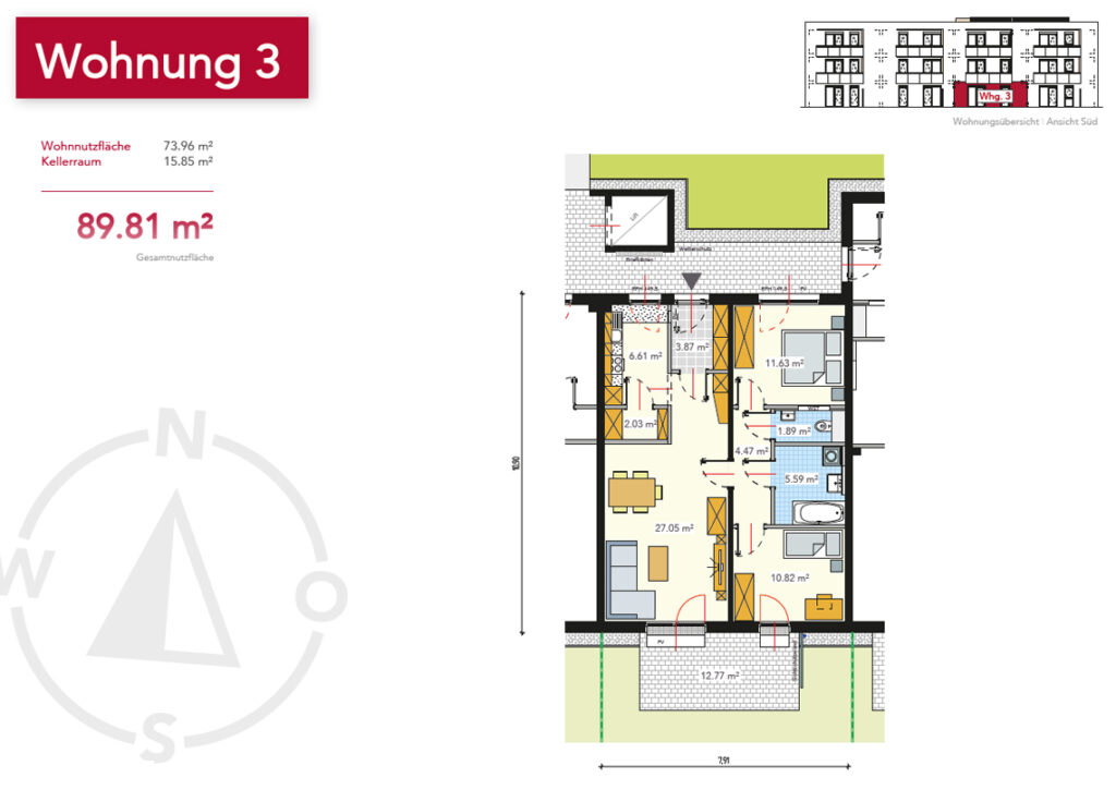 Wohnung 3