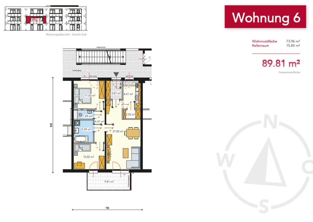 Wohnung 6