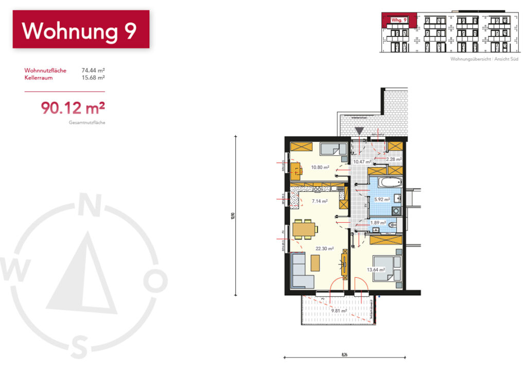 Wohnung 9