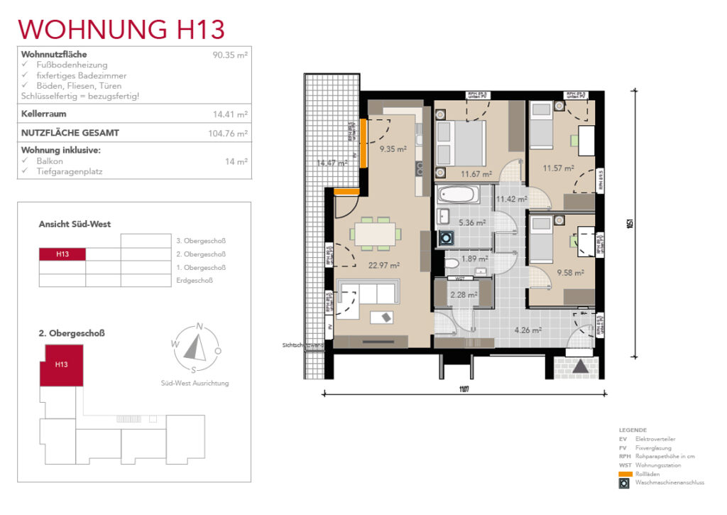 Wohnung H13