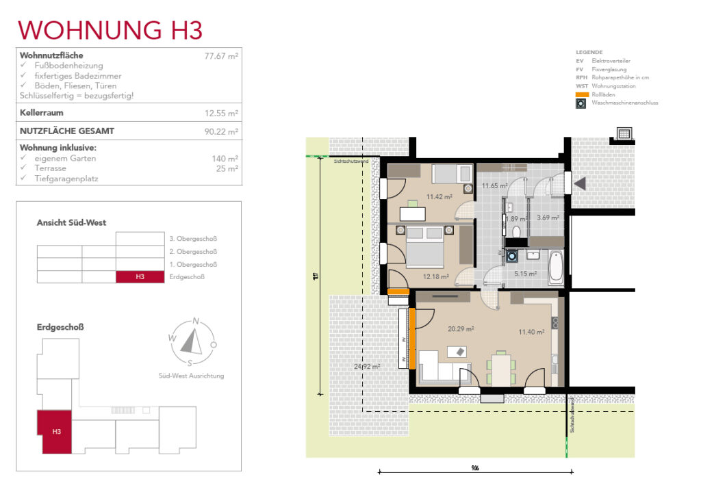 Wohnung H3