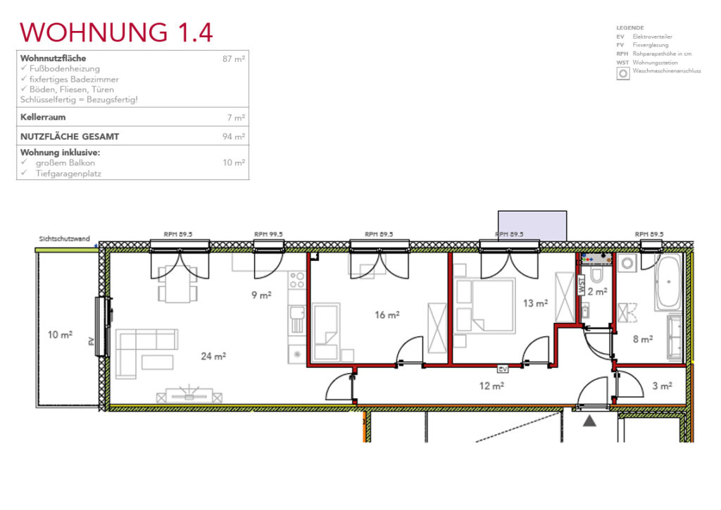 Wohnung 1.4