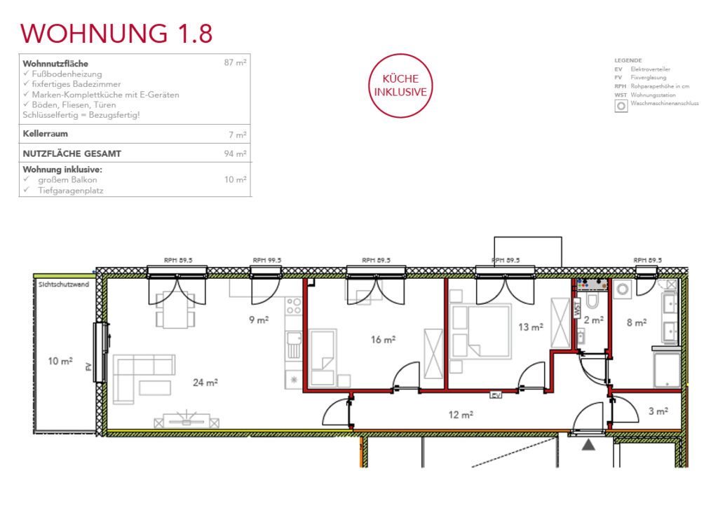 Wohnung 1.8