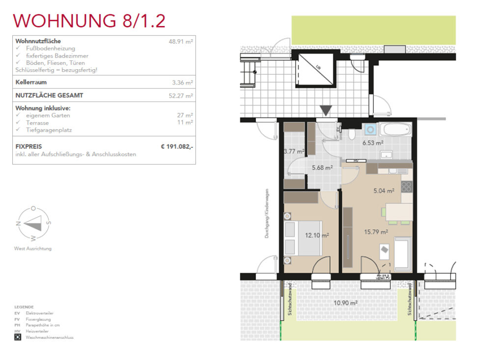 Wohnung 8/1.2