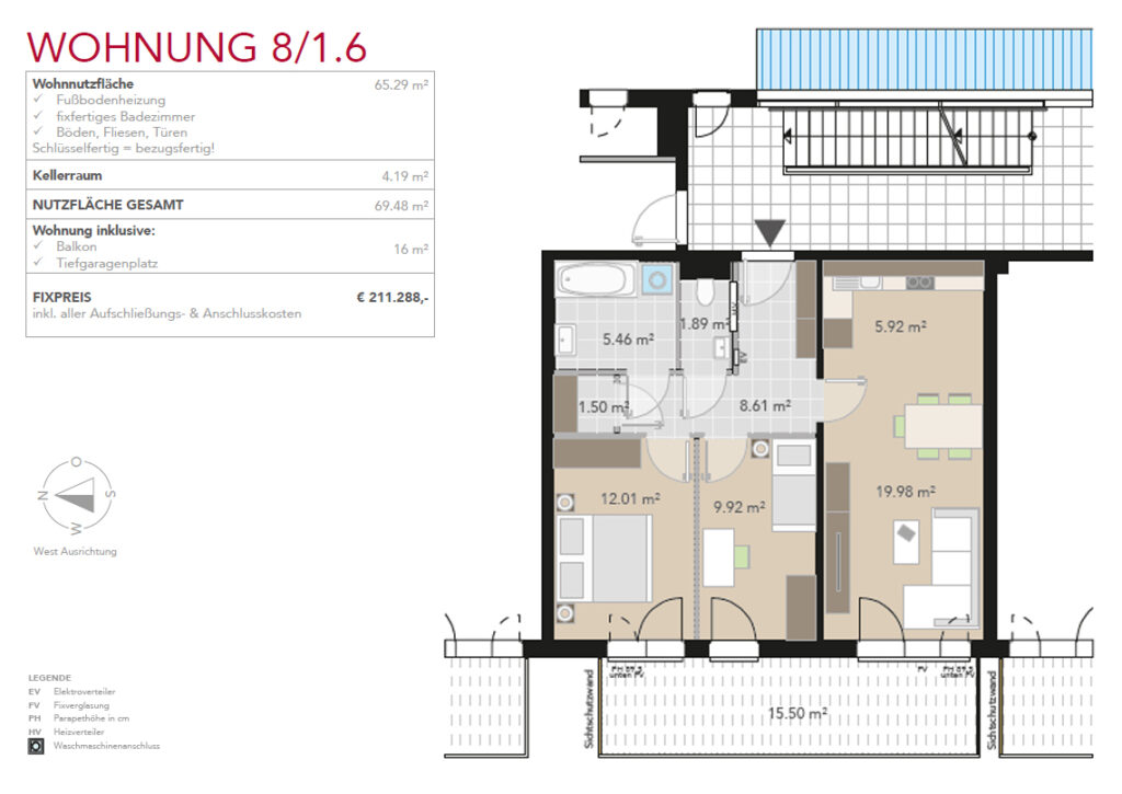 Wohnung 8/1.6