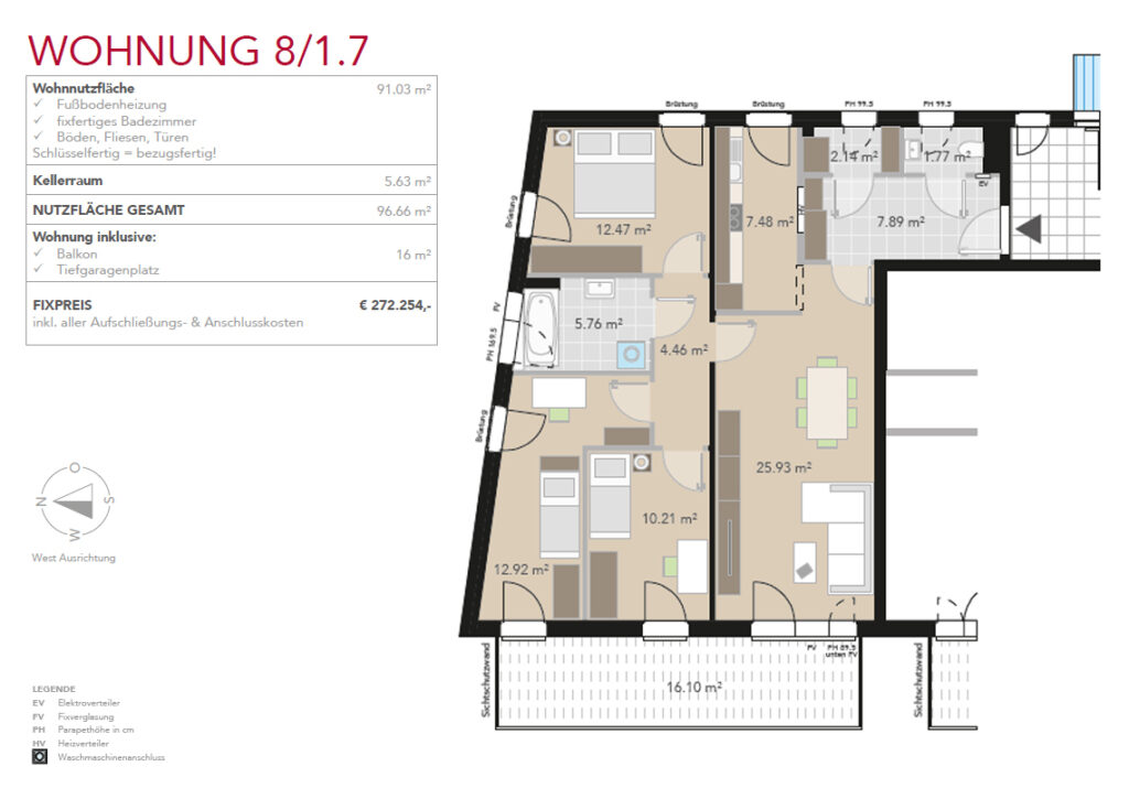 Wohnung 8/1.7