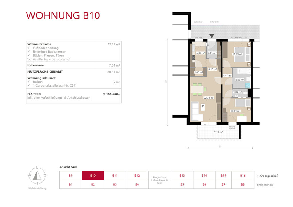 Wohnung B10