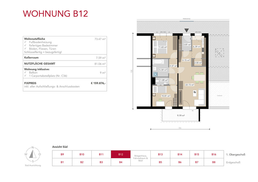 Wohnung B12