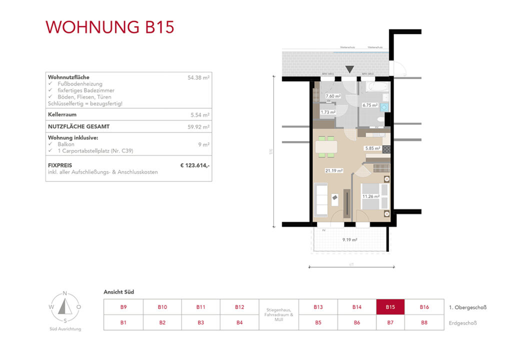 Wohnung B15