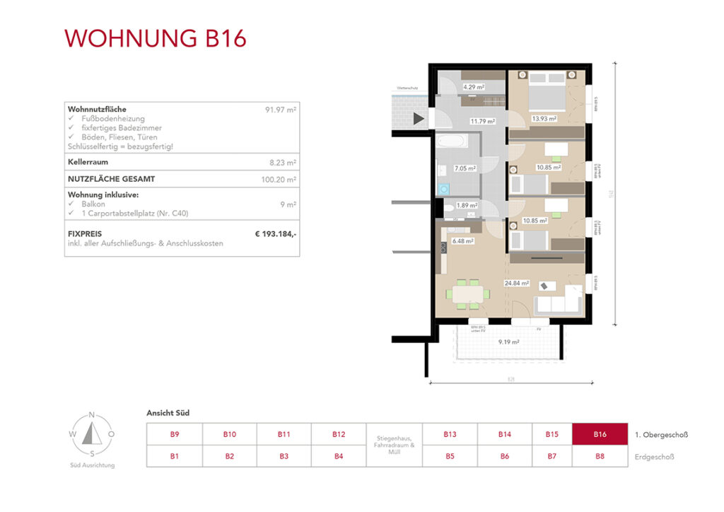 Wohnung B16