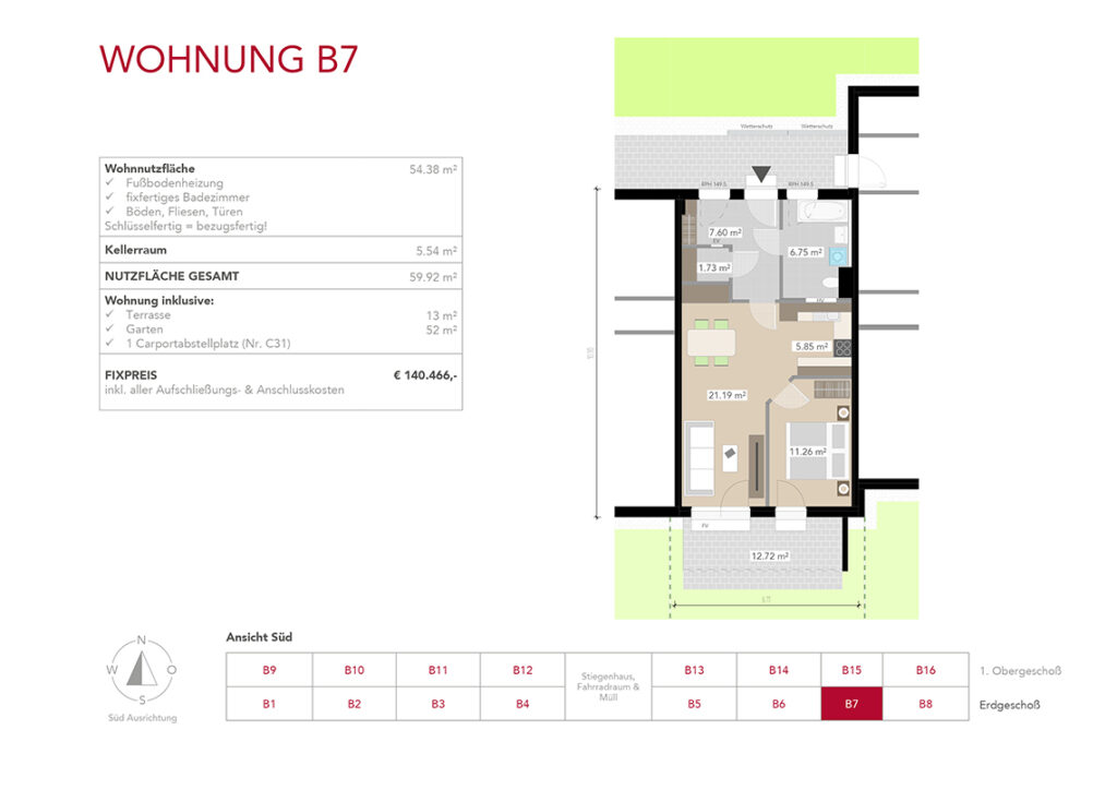 Wohnung B7