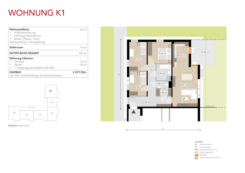 Wohnung K1