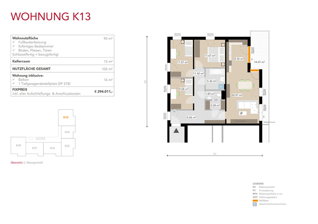 Wohnung K13