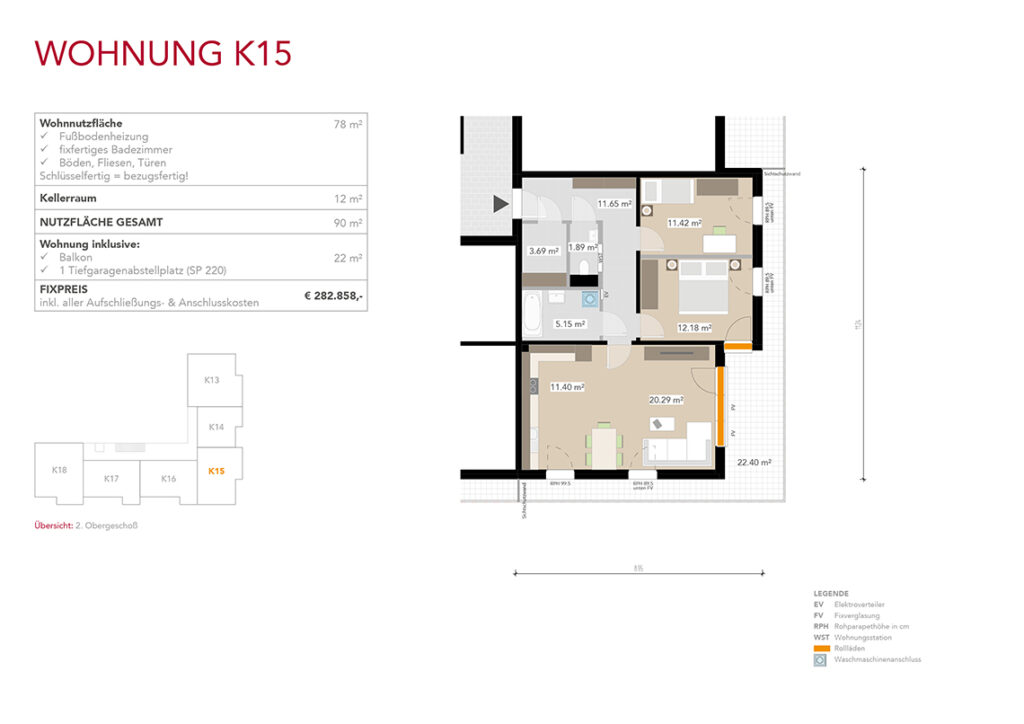 Wohnung K15