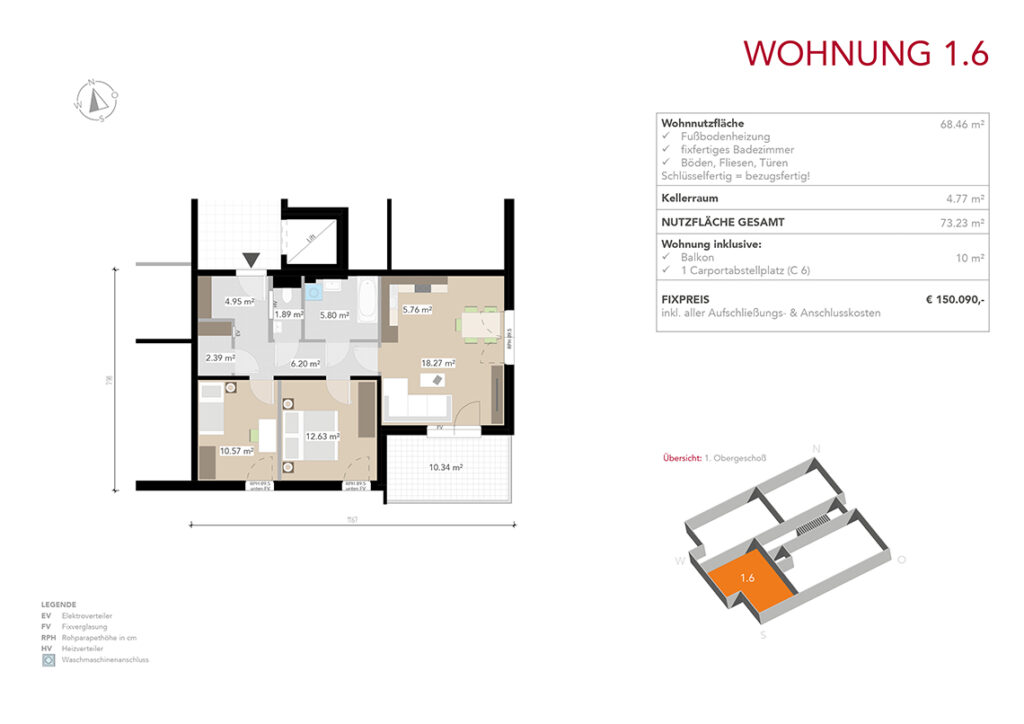 Wohnung 1.6