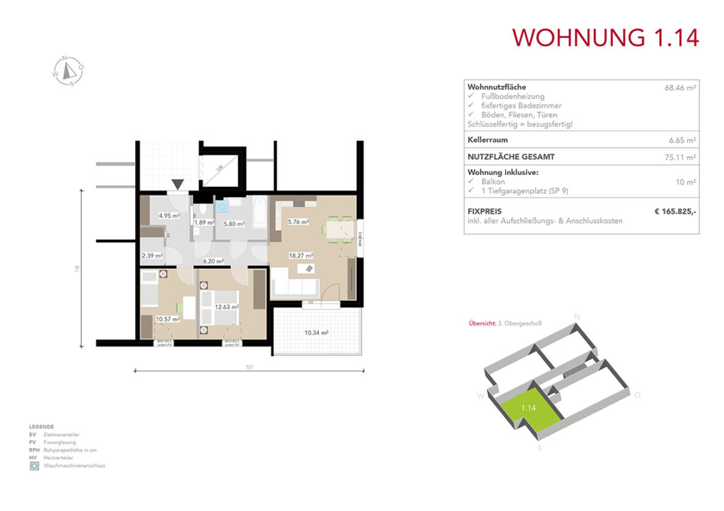 Wohnung 1.14