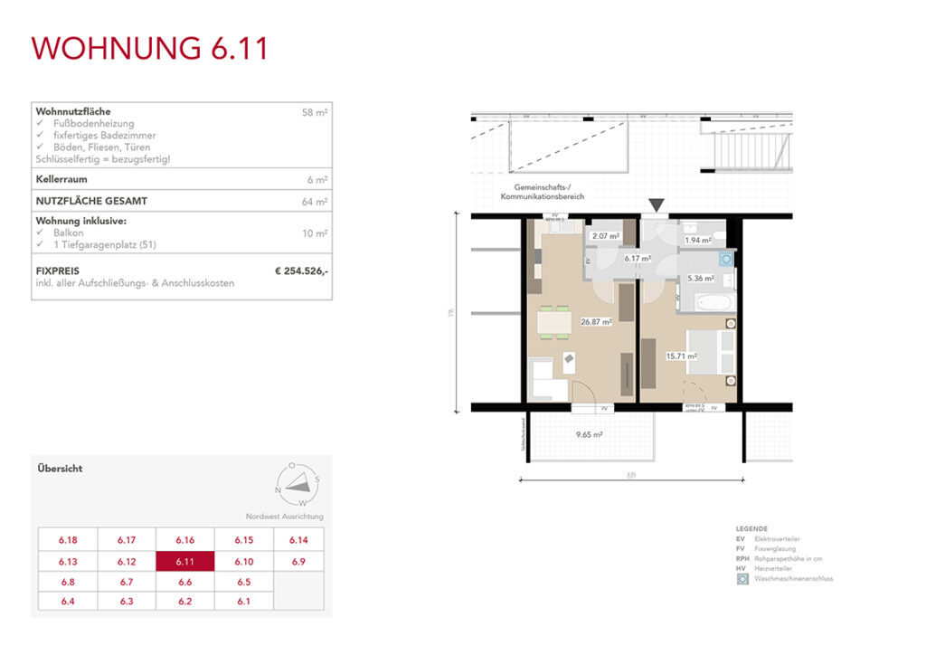 Wohnung 6.11