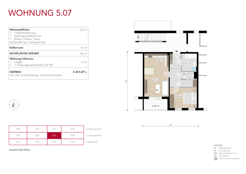Wohnung 5.07