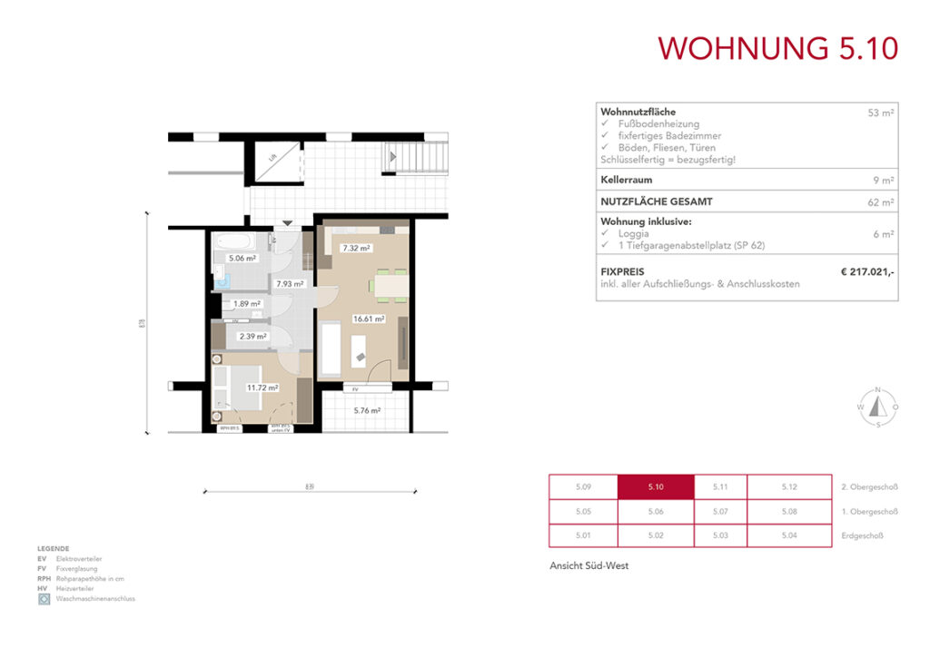Wohnung 5.10