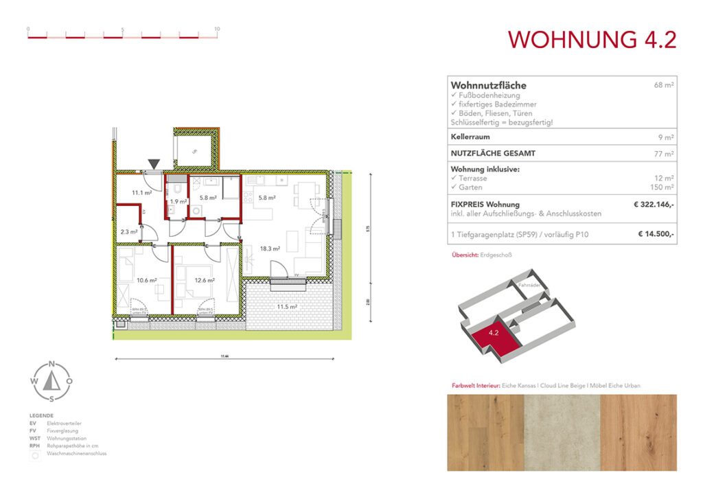 Wohnung 4.2