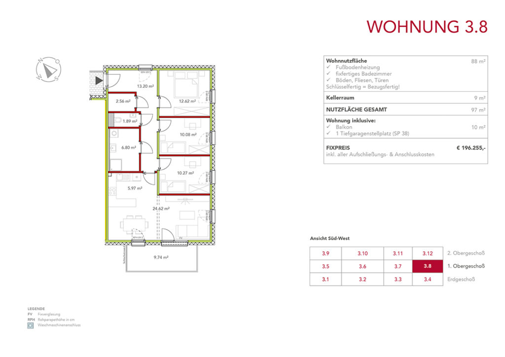 Wohnung 3.8