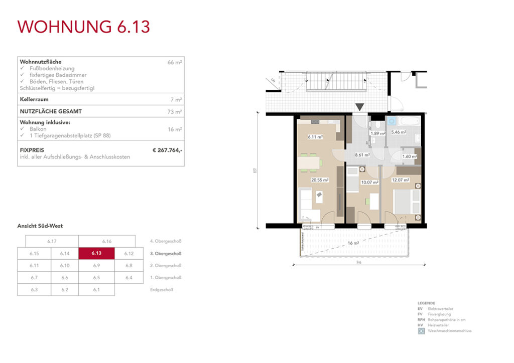 Wohnung 6.13