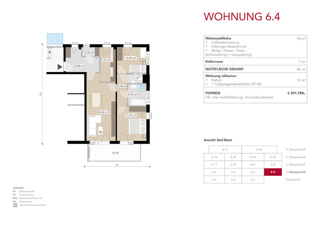 Wohnung 6.4
