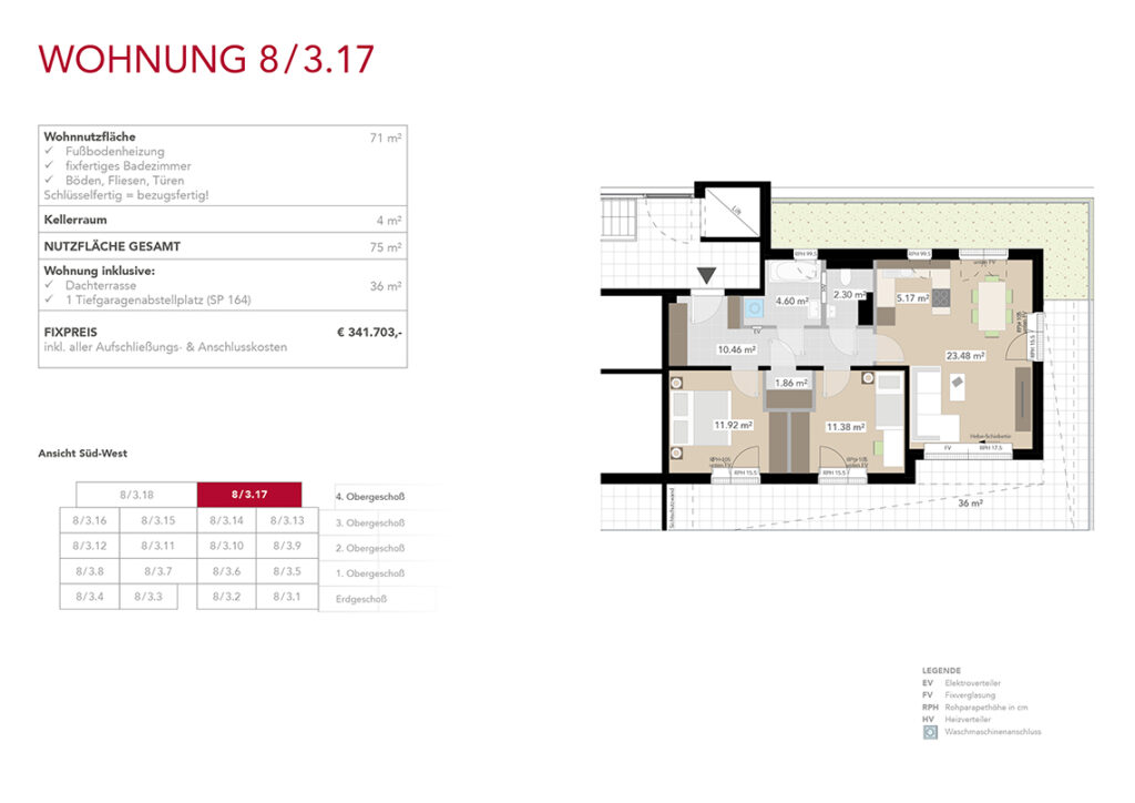 Wohnung 8/3.17