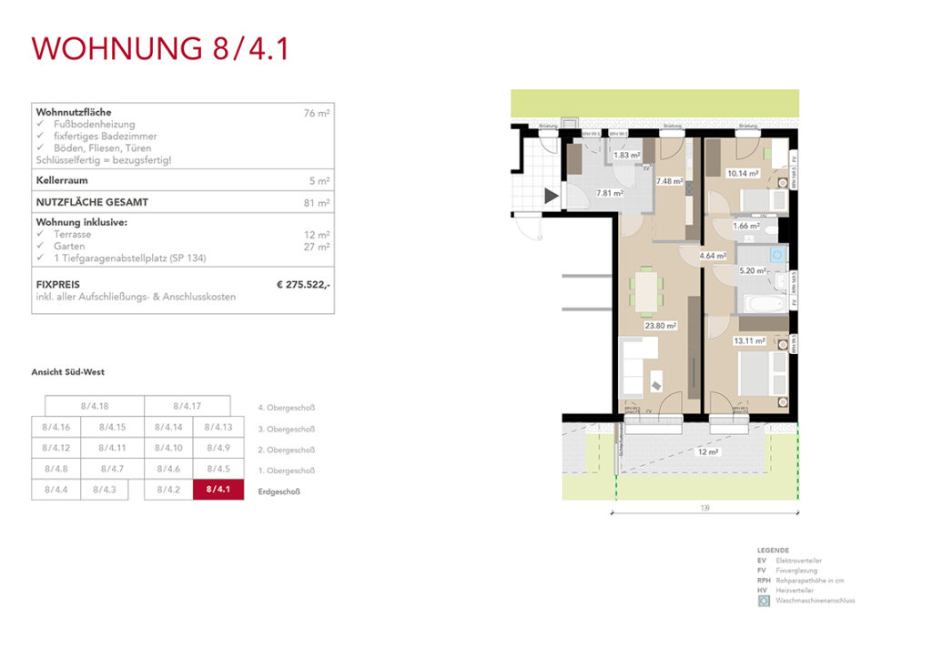 Wohnung 8/4.1