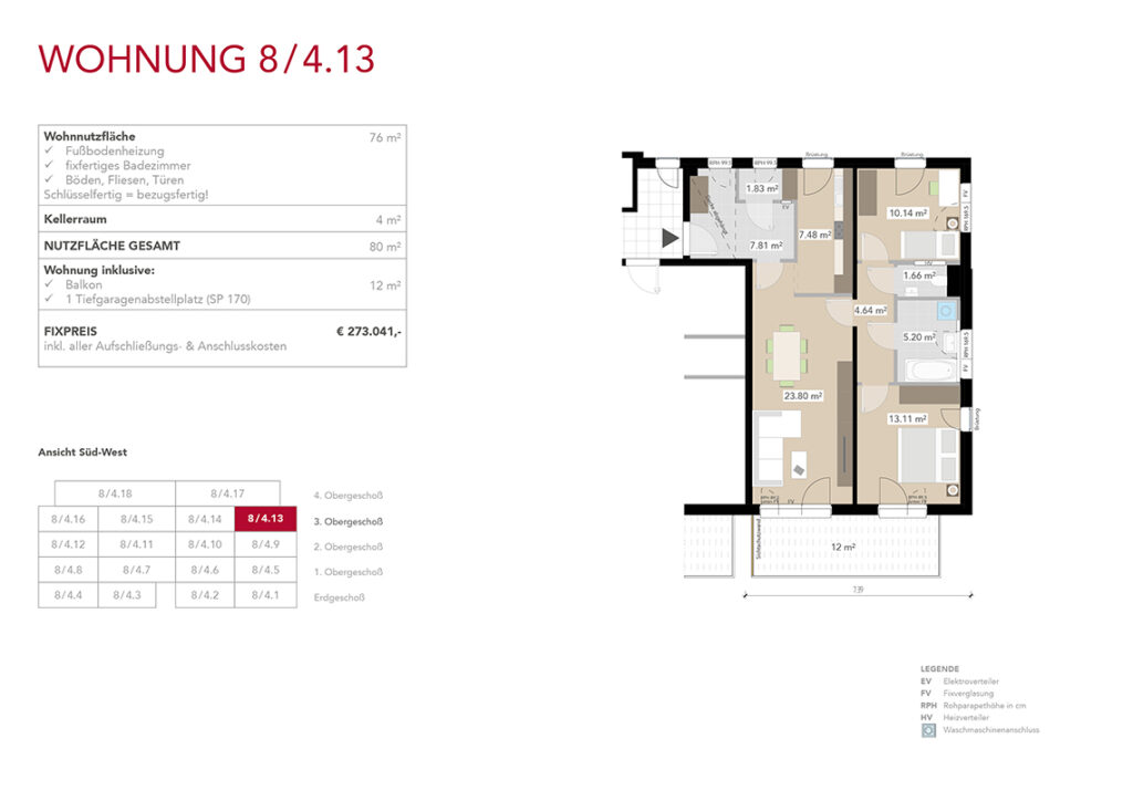 Wohnung 8/4.13