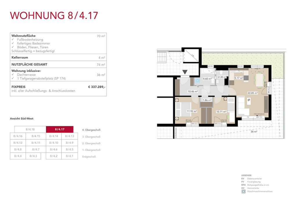 Wohnung 8/4.17
