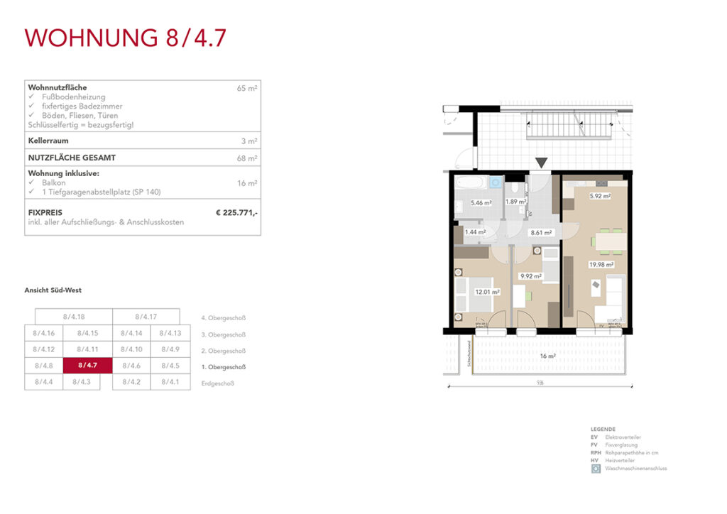 Wohnung 8/4.7