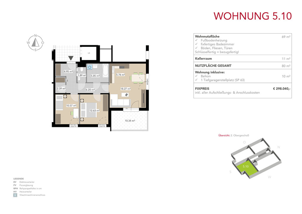 Wohnung 5.10