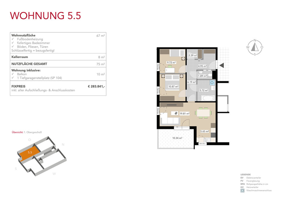 Wohnung 5.5