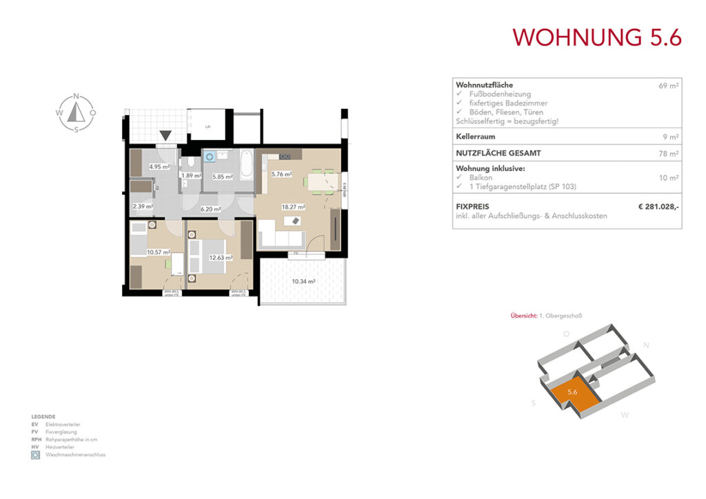 Wohnung 5.6