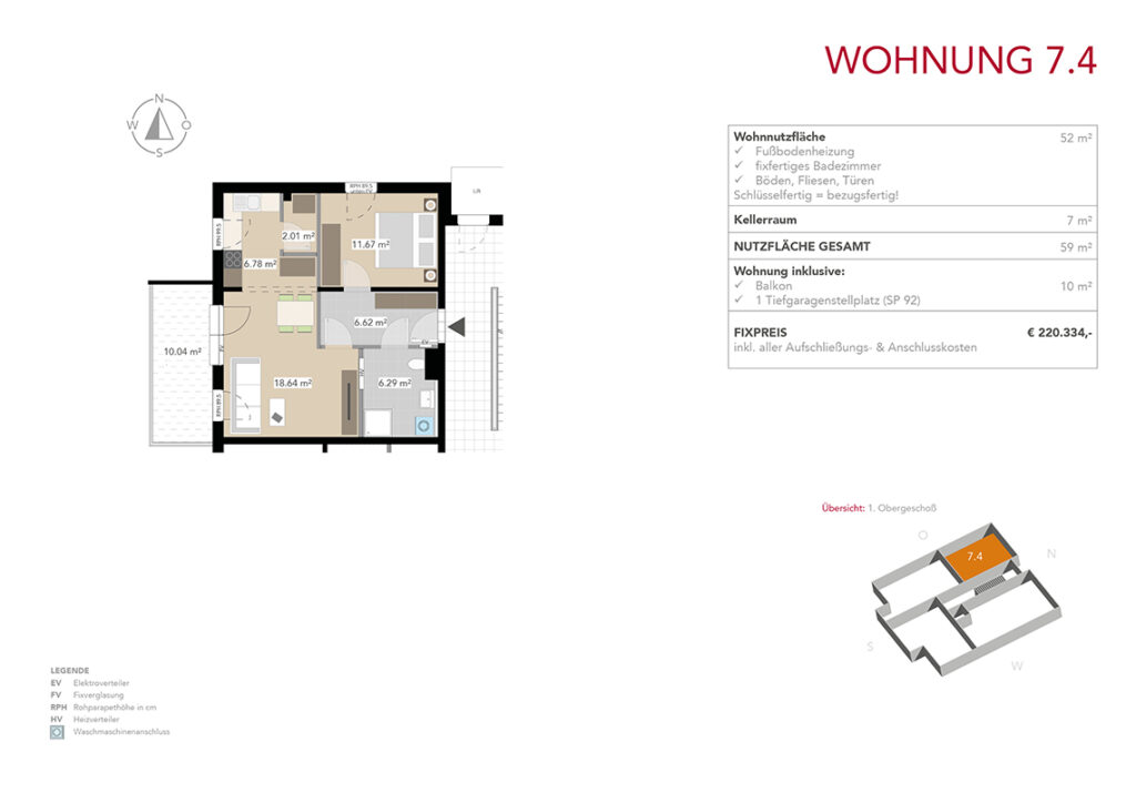 Wohnung 7.4