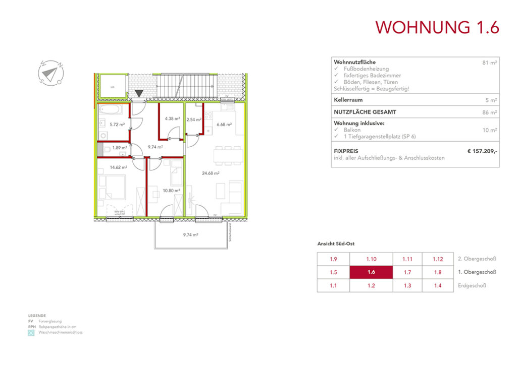 Wohnung 1.6